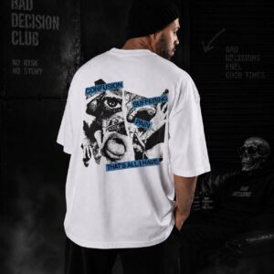 Graphic Tee - 'Confusion, Suffering, Pain - That's All I Have' Vintage Punk Back Print